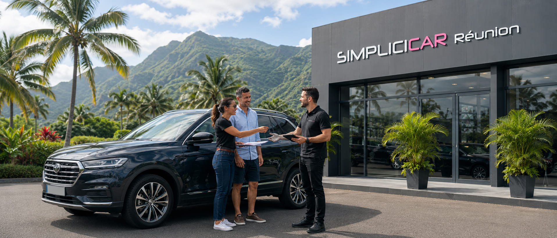 Estimation gratuite d'un véhicule en agence dans le sud de La Réunion