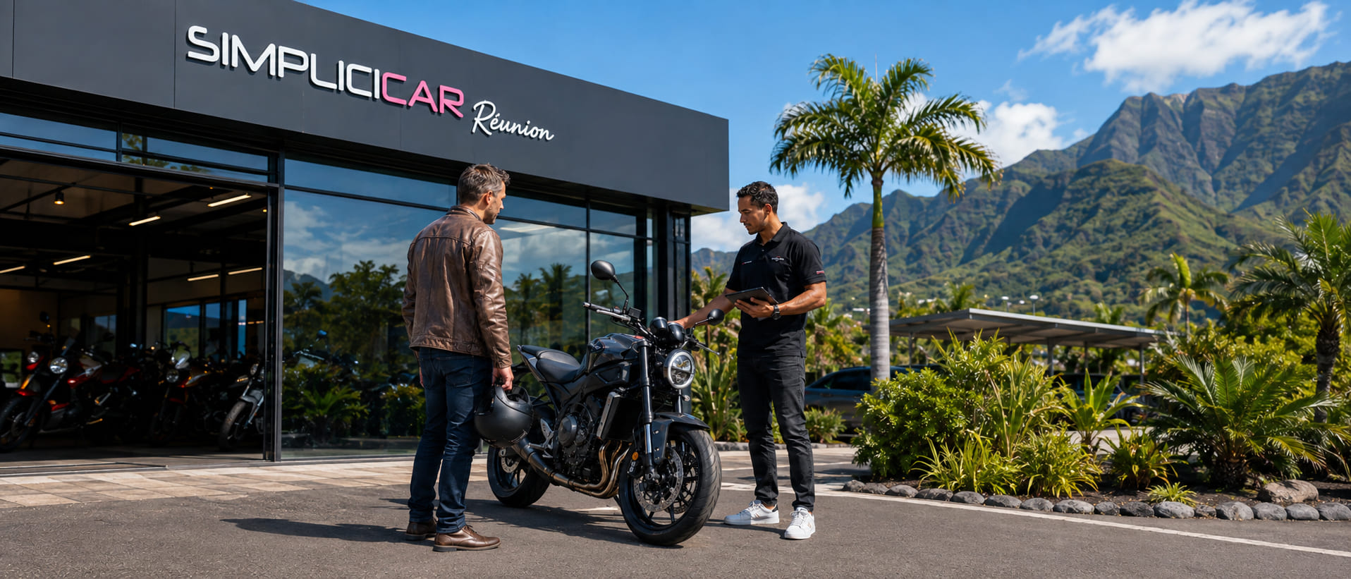 Estimation d'un scooter d'occasion dans le sud de La Réunion
